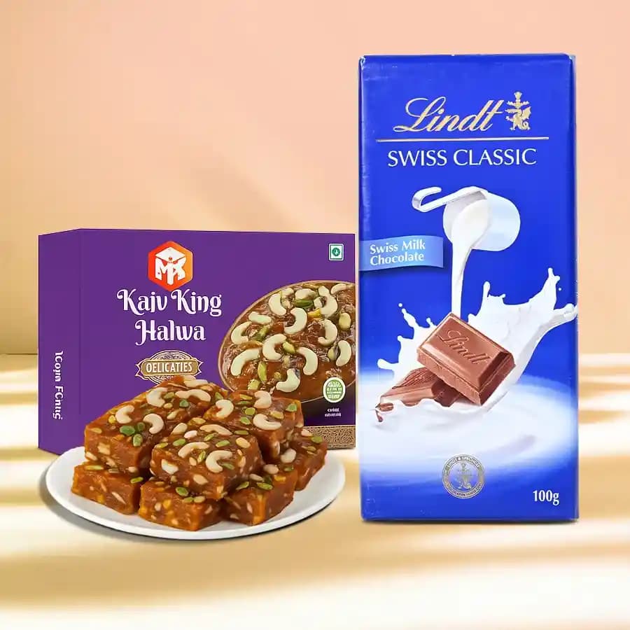 Kaju Delight & Lindt Luxury Duo