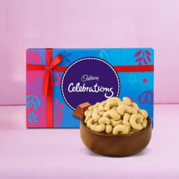 Kaju King from Shree Mithai with Cadbury Celebration 1