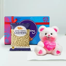 Kaju King from Shree Mithai with Teddy N Cadbury Celebration 1