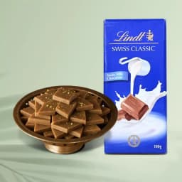 Karupatti Katli from Sri Krishna Sweets with Lindt Excellence Chocolate Bar 1