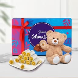 Dry Fruit Honey Dew from Adyar Ananda Bhawan with Teddy N Cadbury Celebration 1