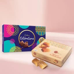 Ajmeeri Kalakand from Dadus with Cadbury Celebration 1