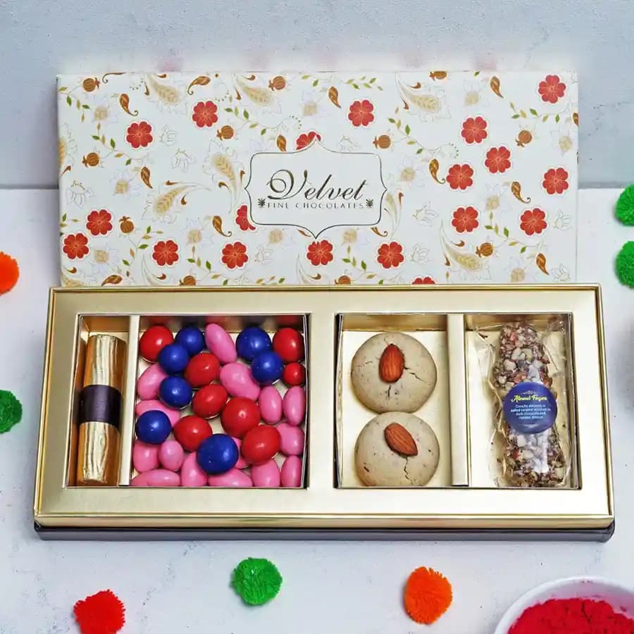 Colourful Chocolaty Flavours Box