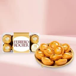 Suryakala from Dadus with Ferrero Rocher 1