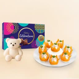 Badam Kalash from Dadus with Teddy N Cadbury Celebration 1