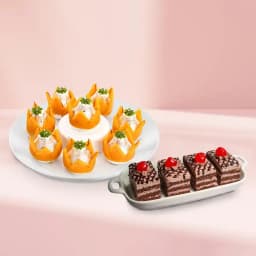 Badam Kalash from Dadus with Chocolate Pastry 1