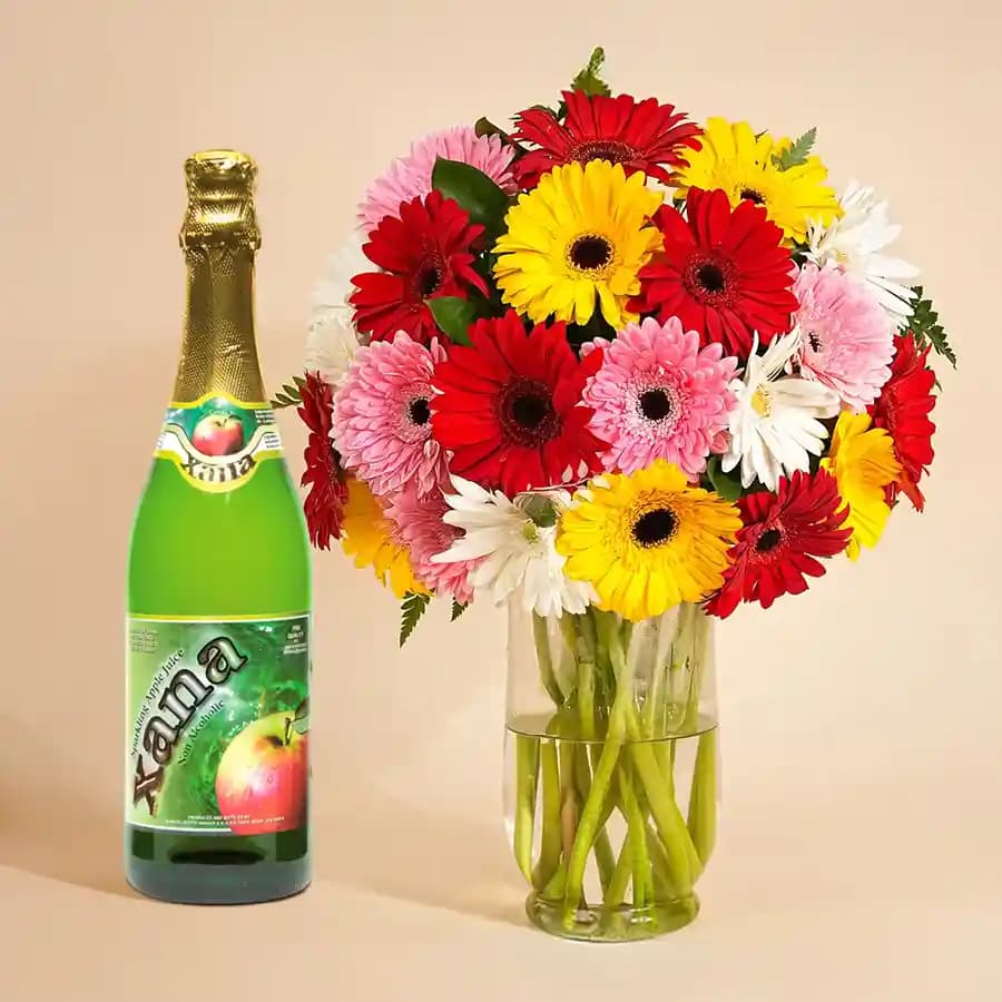 Jingle Joyful Bouquet with Fizz