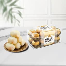 Palakova from Almond House with Ferrero Rocher 1