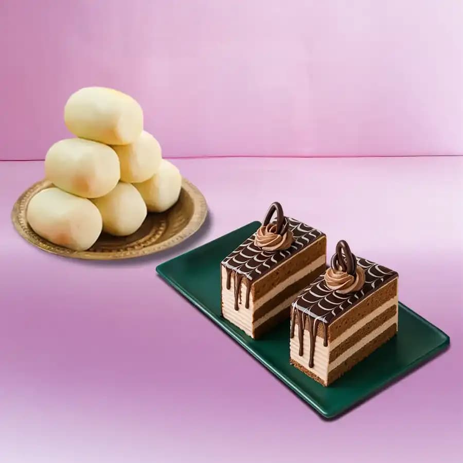 Palakova from Almond House with Chocolate Pastry