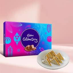 Kaju Pista Sandwich from Almond House with Cadbury Celebration 1