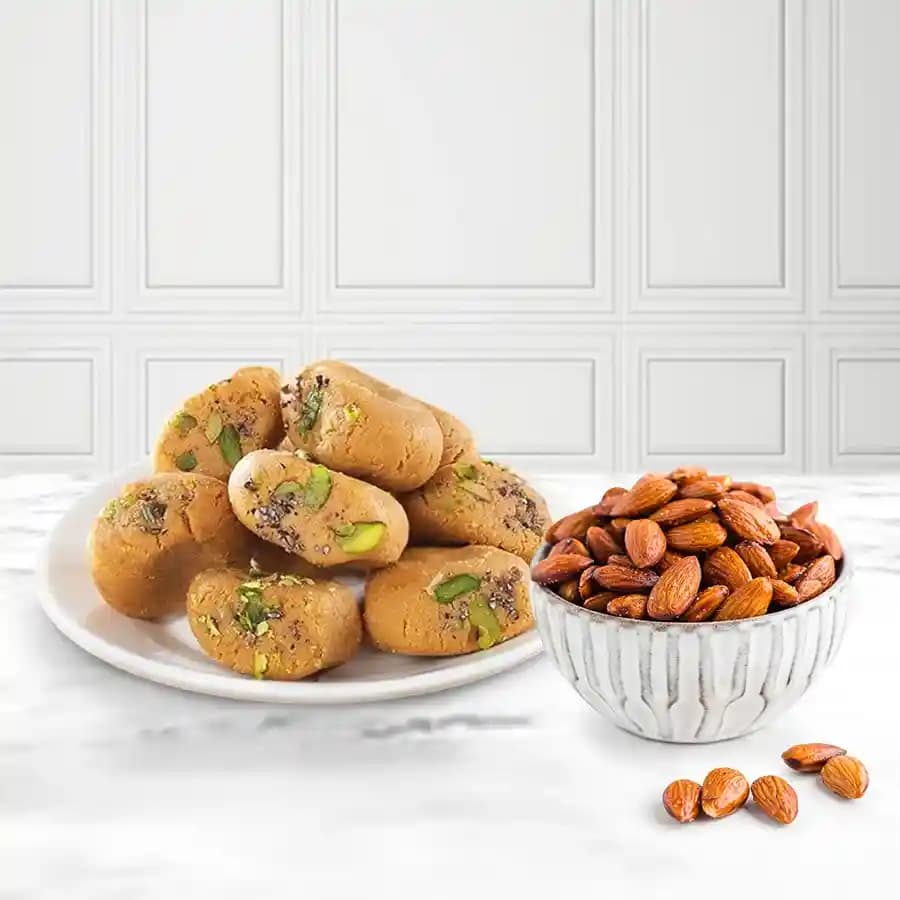 Mathura Delight with Nutty Almonds