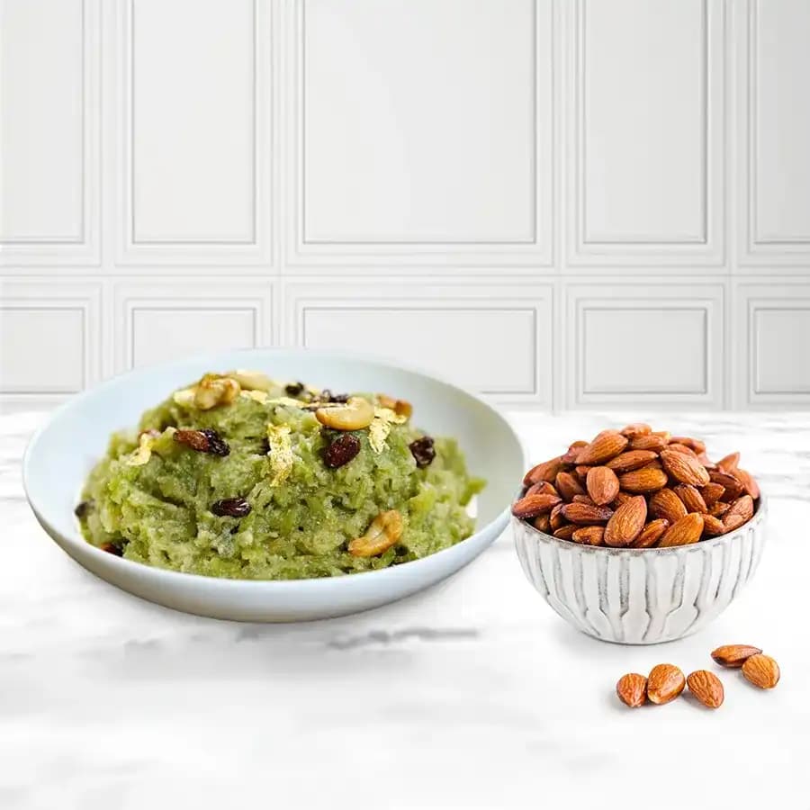 Indulgent Dudhi Halwa with Almond Delight