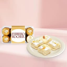 Brijwasi's Creamy Delight with Ferrero Rocher Indulgence 1