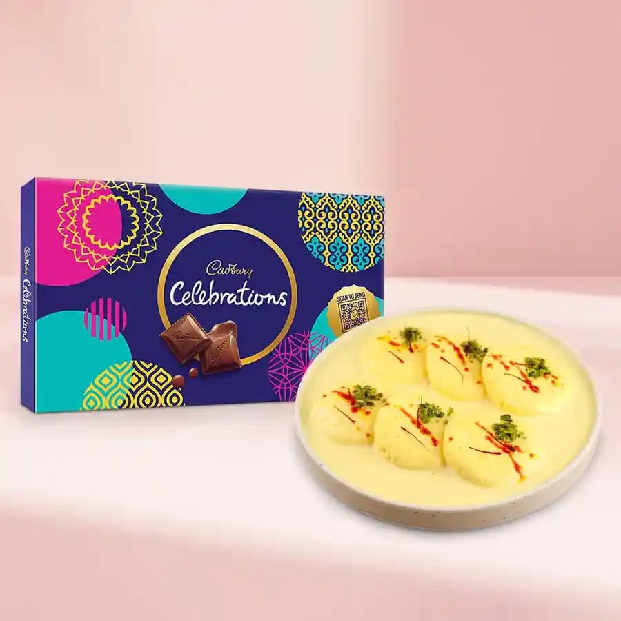 Sublime Rasmalai Treat with Cadbury Delight