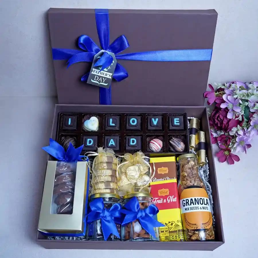 Fruity N Nutty Chocolate Delights Hamper