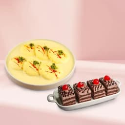 Irresistible Rasmalai Bundles with Creamy Chocolate Cake 1