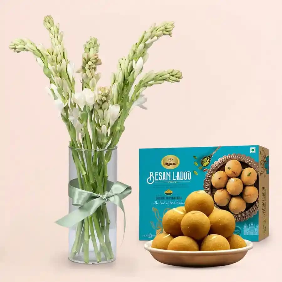 Brijwasi Besan Laddu Celebration Set