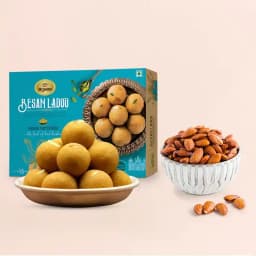 Almond Infused Besan Morsels 1