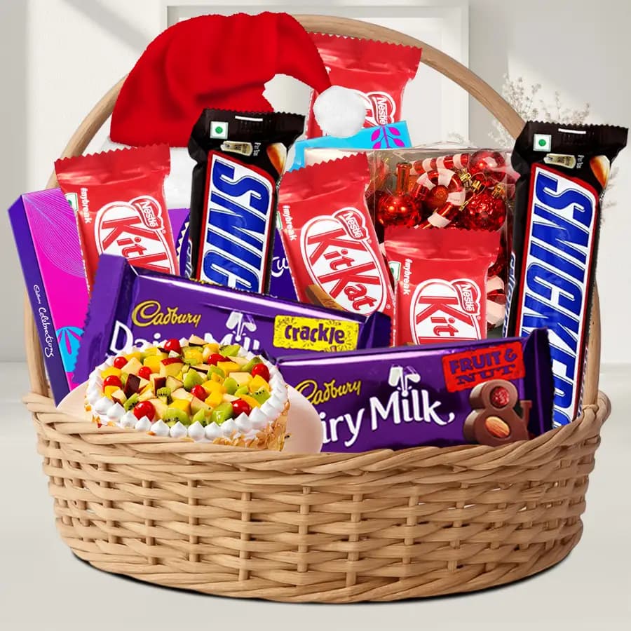 Exclusive X-Mas Cakes N Chocolate Assortments Hamper