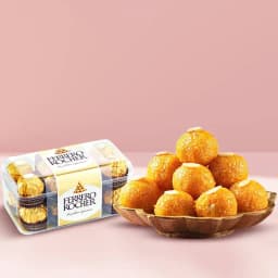 Haldirams Laddoo N Ferrero Rocher Chocolates 1