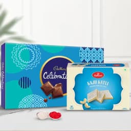 Haldirams Kaju Katli with Cadbury Celebration Pack 1