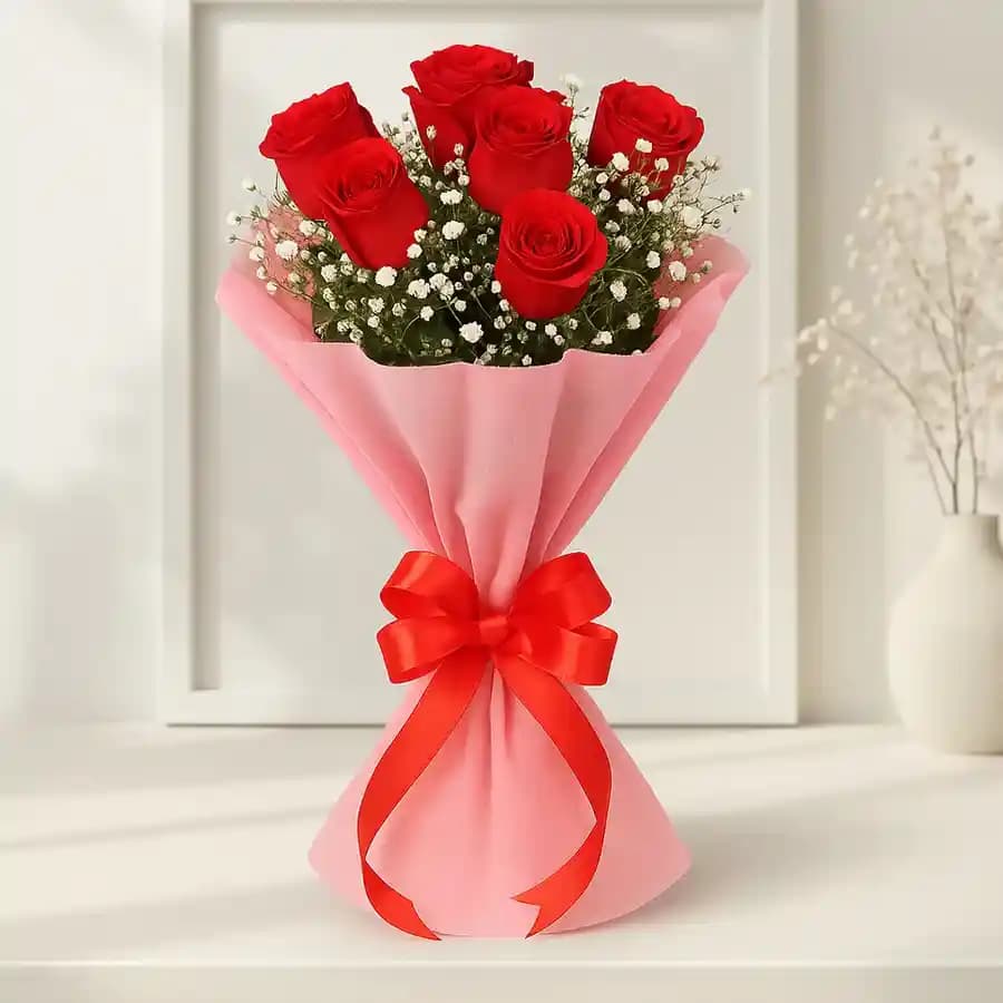 12 Red Rose Bouquet