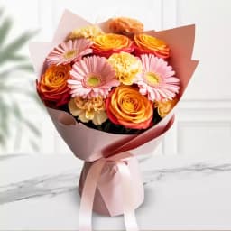 Colorful Bliss Floral Ensemble 1