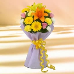 Vibrant Floral Harmony Arrangement 1