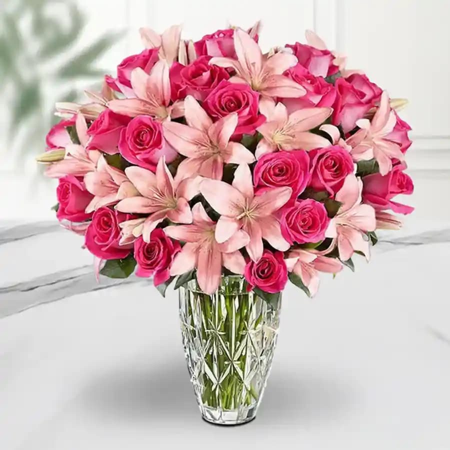 Blushing Blooms of Affection