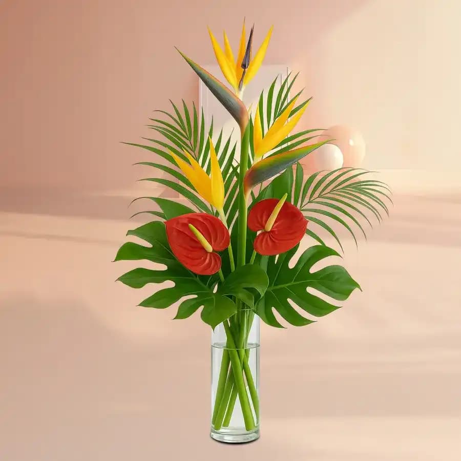 Exotic Elegance in Glass