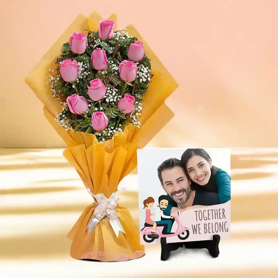 Timeless Love with Pink Roses