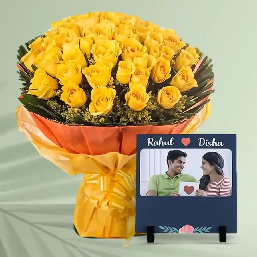 Sunshine Moments with Golden Blooms