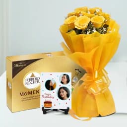 Radiant Yellow Rose Keepsake Gift 1
