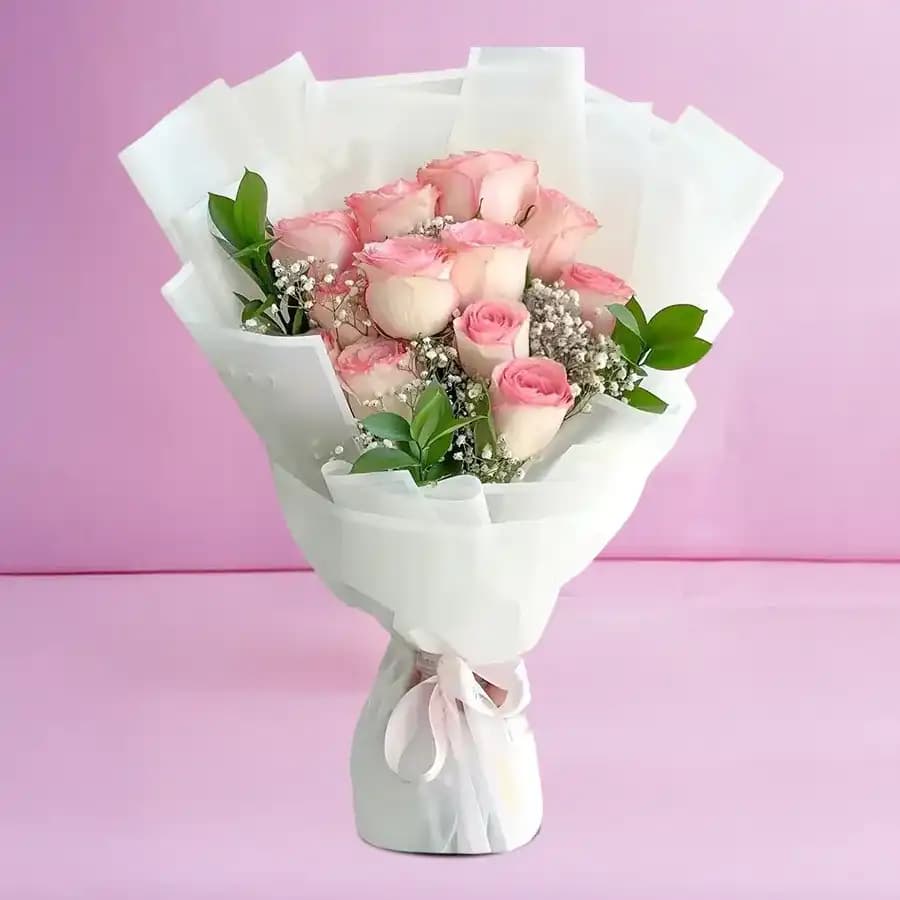 Embrace of Comfort Roses Bouquet