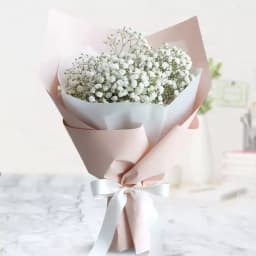 Ravishing White Gypsy Arrangement 1