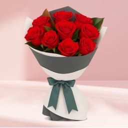 10 Red Rose Bouquet 1