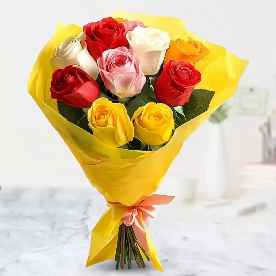 Amazing Mixed Rose Bouquet