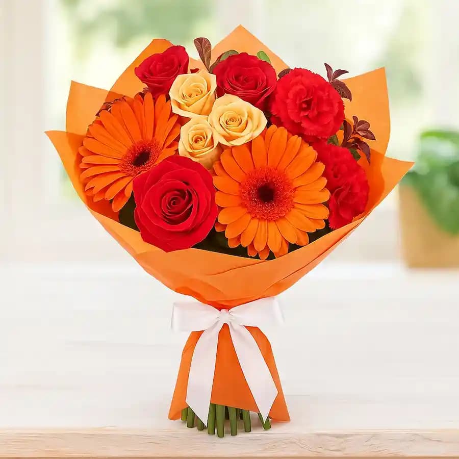 Amazing Assorted Flowers Bunch