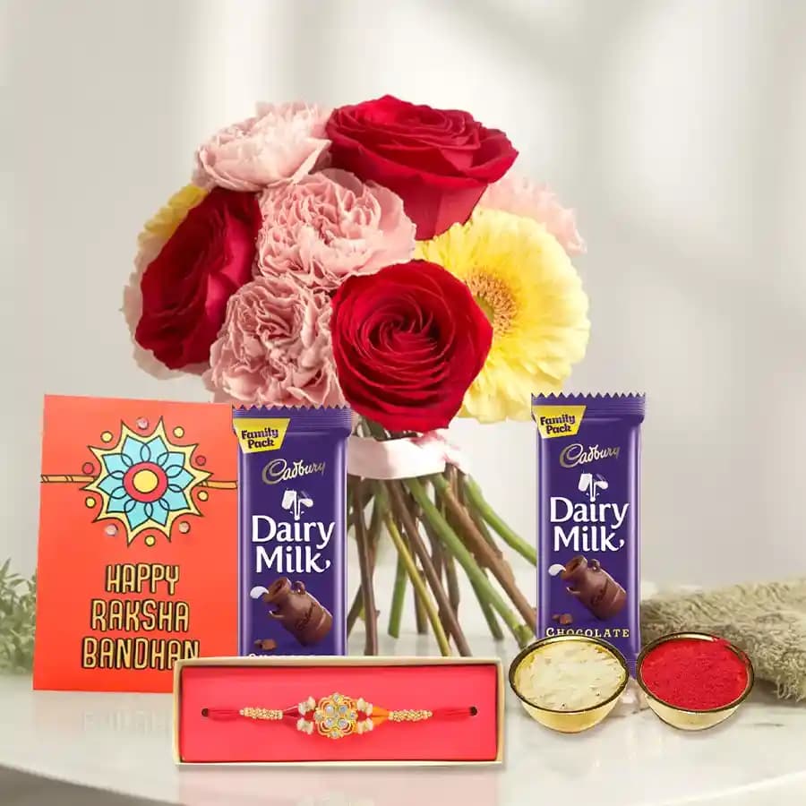 Floral Fantasy Gift Basket