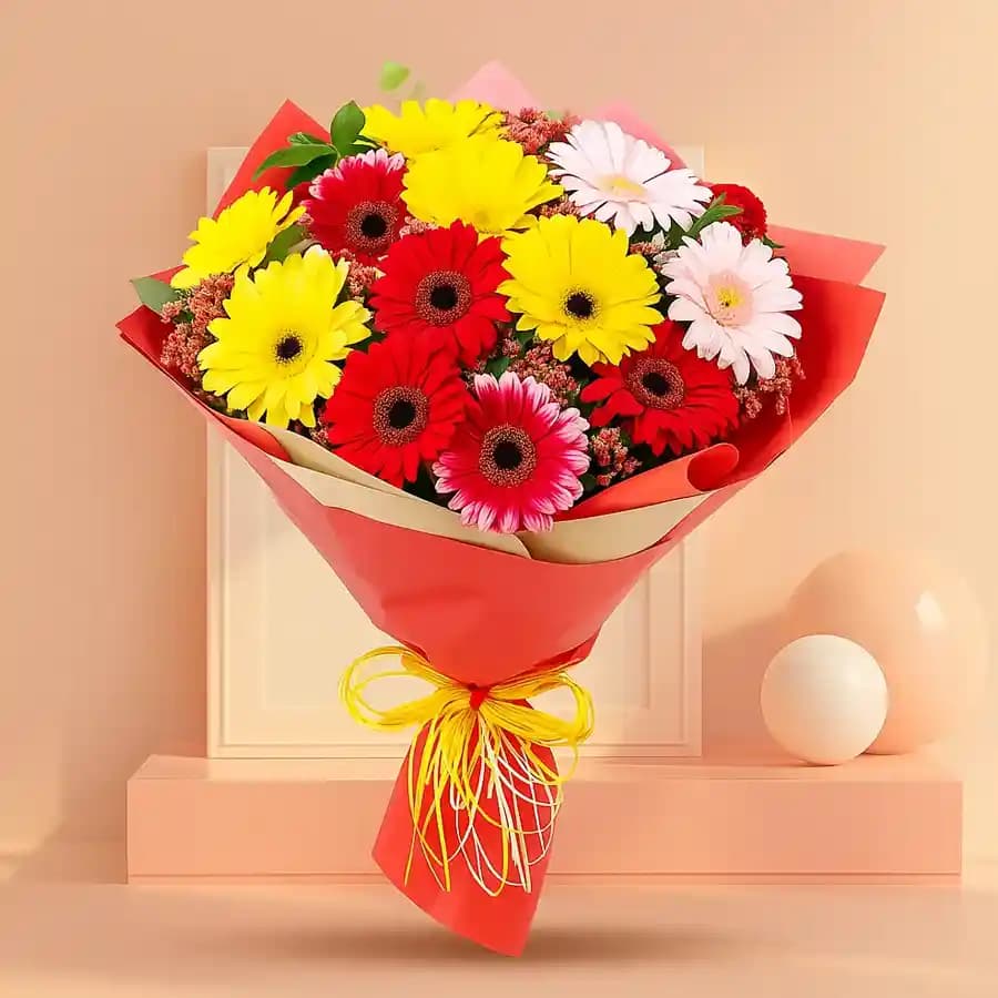 Special Collection of Mixed Gerberas