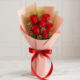 Beautiful Red Roses Arrangement 1