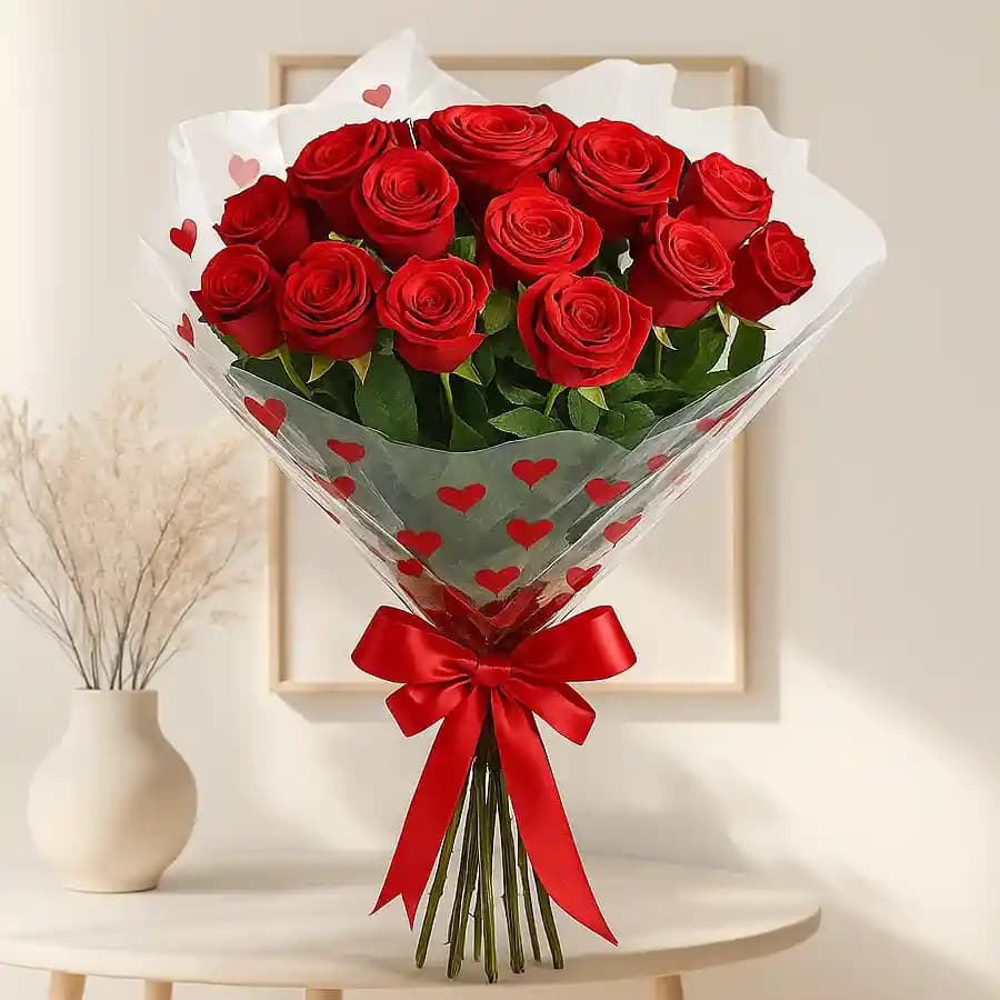 Lovely Dutch Roses Bunch