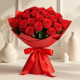 Radiant Summer Dutch Rose Arrangement 1