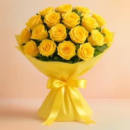 Lovely Bouquet of Yellow Roses 1
