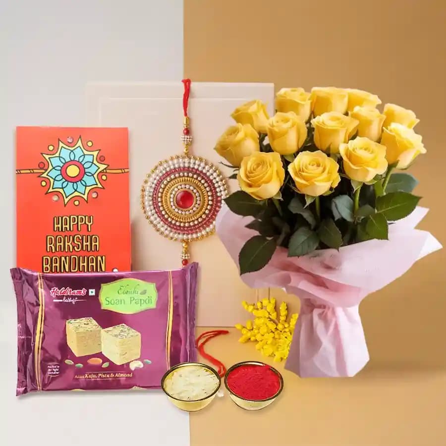 Sunshine Bliss: Roses & Sweet Delights