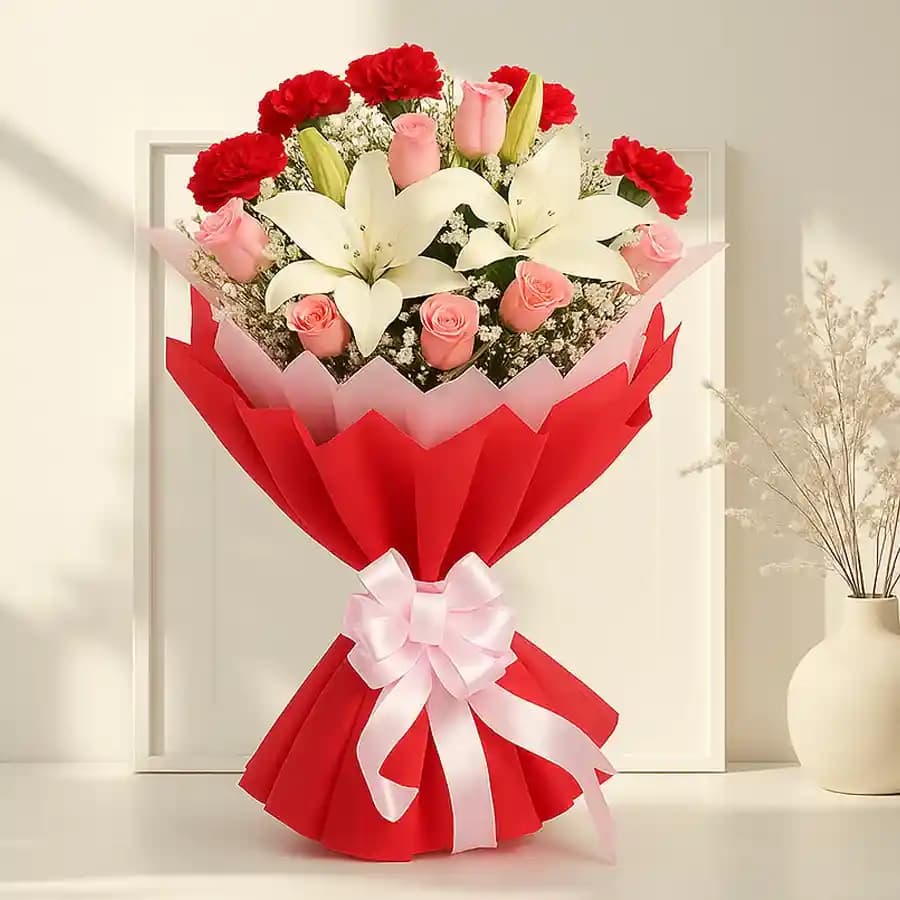 Amazing Bouquet of Mixed Flowers