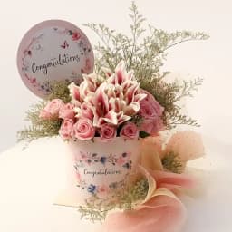 Elegant Blush Floral Haven 1