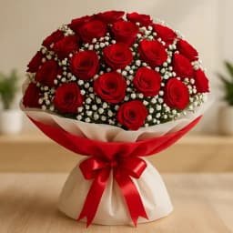 Marvellous Bouquet of 100 Red Roses 1