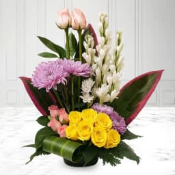 Beautiful Arrangement of Assorted Flowers 1