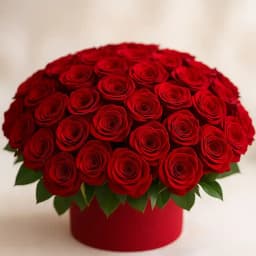 Mesmerizing Big Box of Red Roses 1